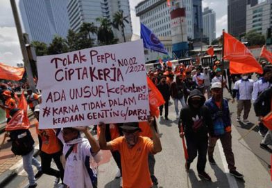 1.623 Personel Gabungan Dikerahkan Kawal Demo Buruh di Gedung DPR