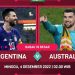 Jadwal Siaran Langsung Argentina vs Australia